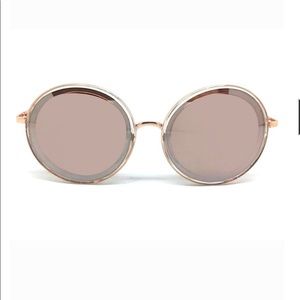 Nude Round Sunglasses
